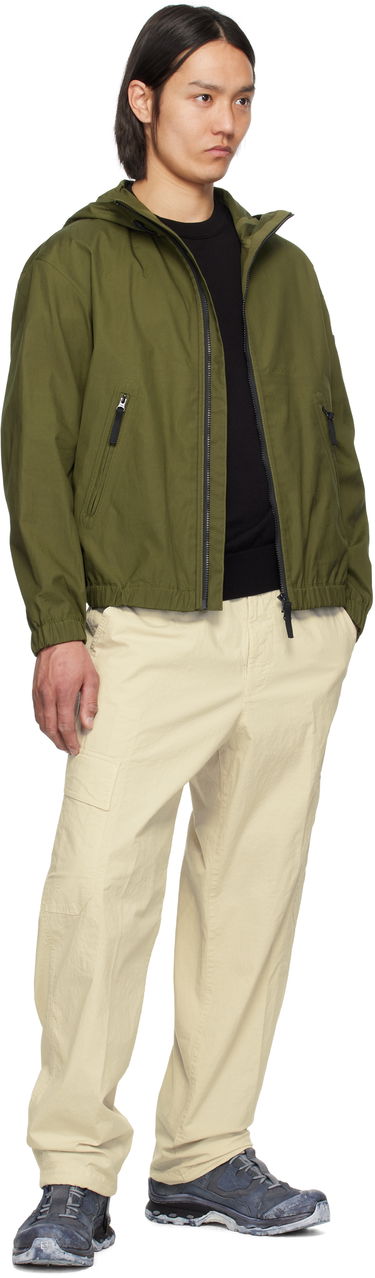 Tuulitakki Stone Island Stone Island Supima Cotton Canvas Jacket Vihreä | K1S15 4100079 S0011, 4