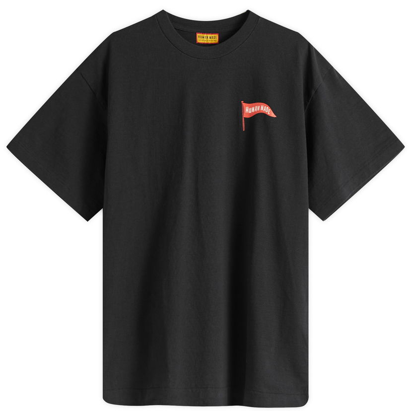 T-paita Human Made Human Made Flag Graphic T-Shirt, Size Large Musta | HM29TE024-NVY