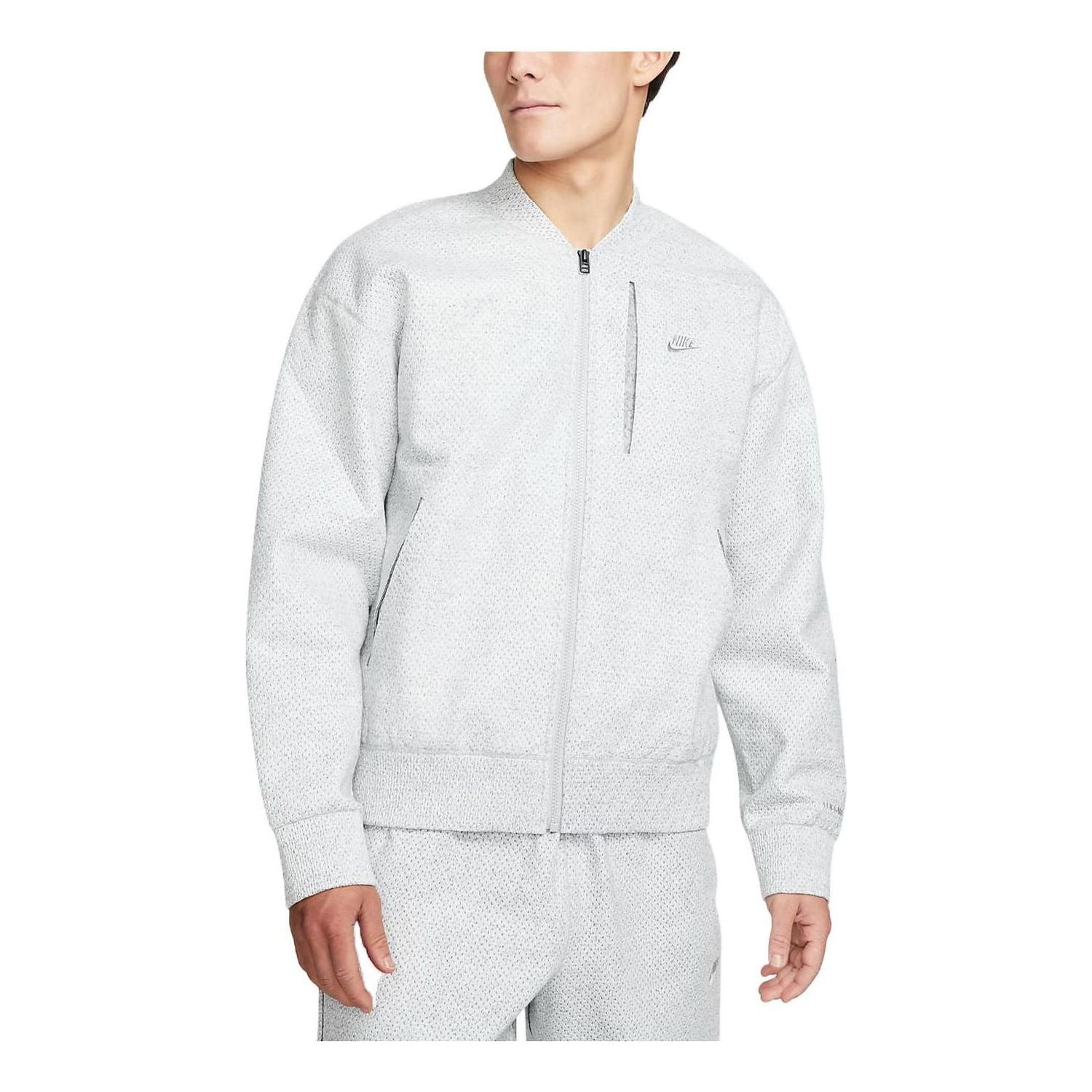 Bomber-takki Nike Zipped Bomber Jacket Harmaa | DQ4269-084, 0