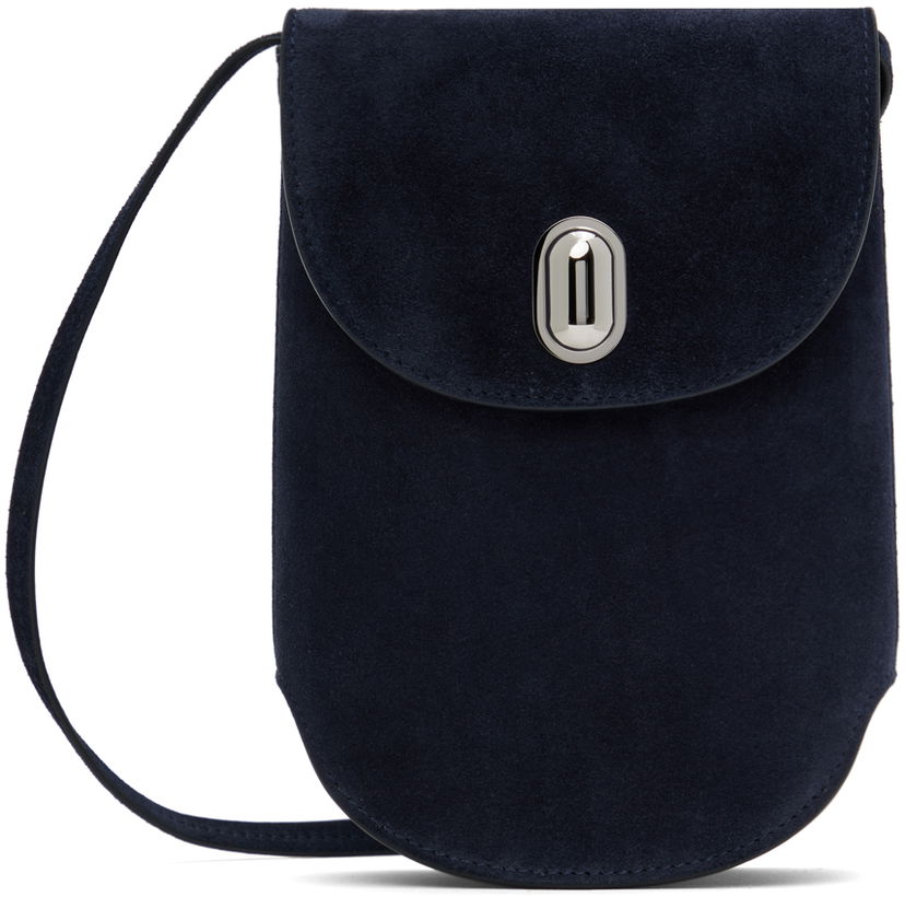 Olkalaukku Savette Tondo Pouch Tummansininen | H-016-03-03