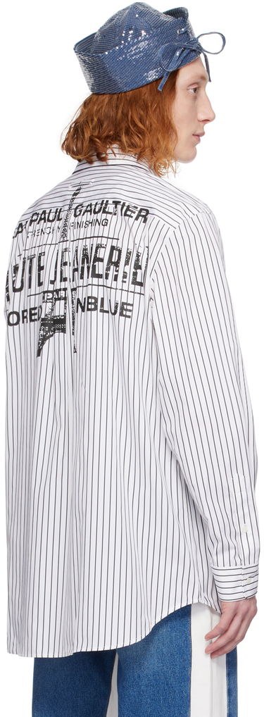 Paita Jean Paul Gaultier Jean Paul Gaultier Striped Shirt Valkoinen | 24/25-U-CH046I-C044-0100, 2