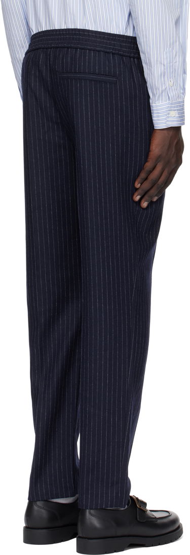 Housut A.P.C. A.P.C. Pieter Pinstripe Trousers Tummansininen | WOARO-H08394, 2