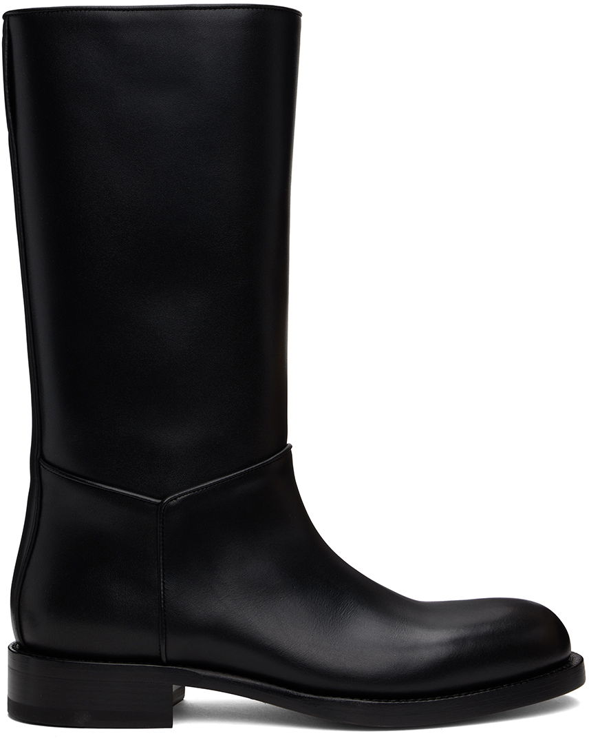 Tennarit ja kengät The Row Black Nobilis Riding Boots Musta | F1549-L58, 0