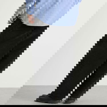 Housut Studio Nicholson Studio Nicholson Volume Pants, Size Large Musta | PAOLOSNM-1023-BLK, 3