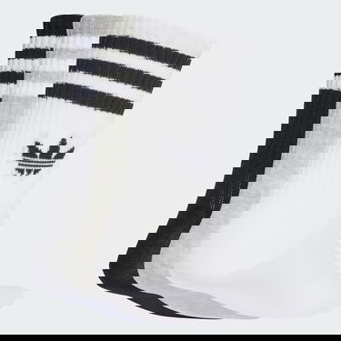 Sukat adidas Performance 3-Stripes Crew Socks - 3 Pairs Harmaa | JV7403, 0
