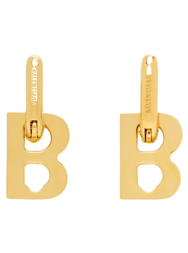 Korvakorut Balenciaga B Chain Xs Earrings Beige | 655286-TZ99G-0027