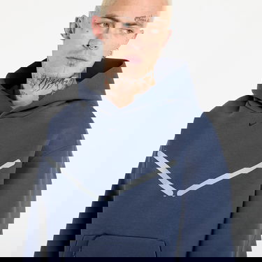 Huppari Nike Tech Pullover Hoodie with Reflective Accents Tummansininen | HV1342-437, 1