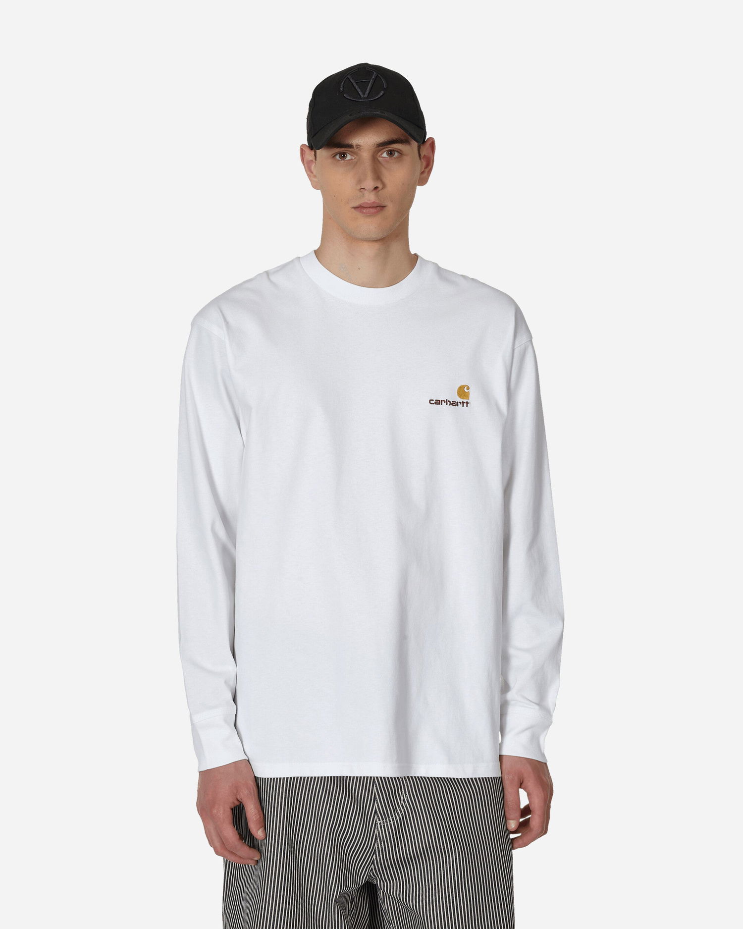 T-paita Carhartt WIP American Script Valkoinen | I029955 02XX, 0