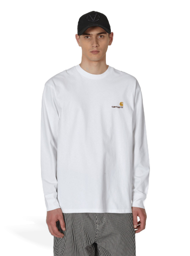 T-paita Carhartt WIP American Script Valkoinen | I029955 02XX