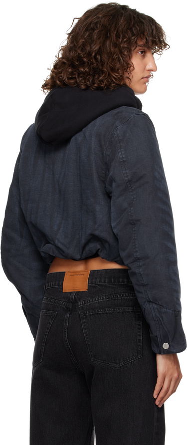 Takki Alexander Wang Padded Cropped Hooded Jacket Sininen | 4WC4242095, 2