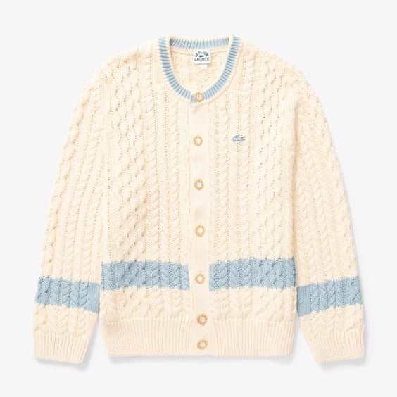 Villapaita Lacoste x Le Fleur Sweater Beige | AH8063-00-IX1, 0