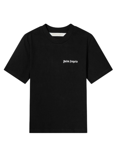 T-paita Palm Angels Classic Logo Fitted Tee Musta | PWAA044S22JER0031001