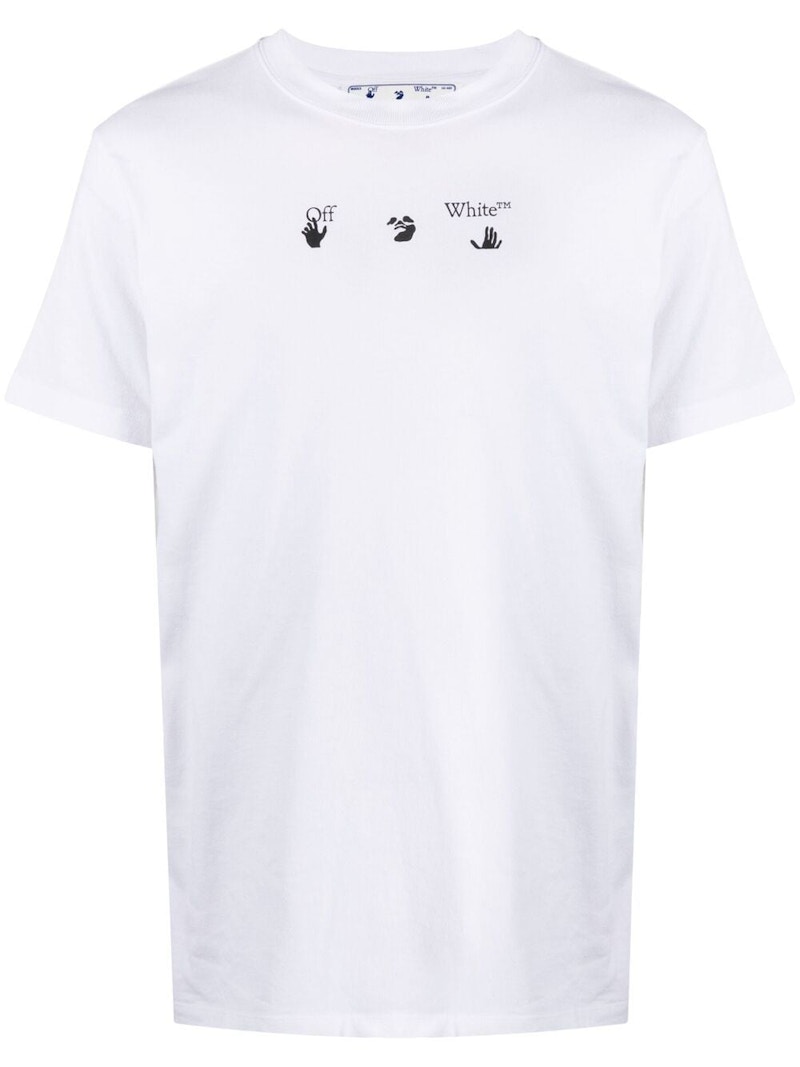 T-paita Off-White Marker Arrow T-shirt Valkoinen | OMAA027S21JER0070125