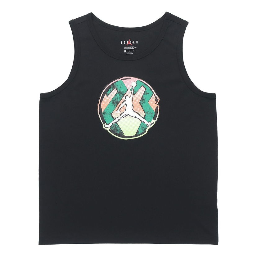 Tankkitoppi Jordan Jordan Sport Dna Print Vest Musta | CZ8296-010