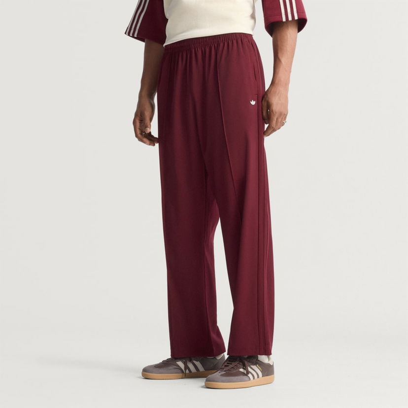 Verryttelyhousut adidas Performance Track Pants Premium Baggy Burgundia | KA5258