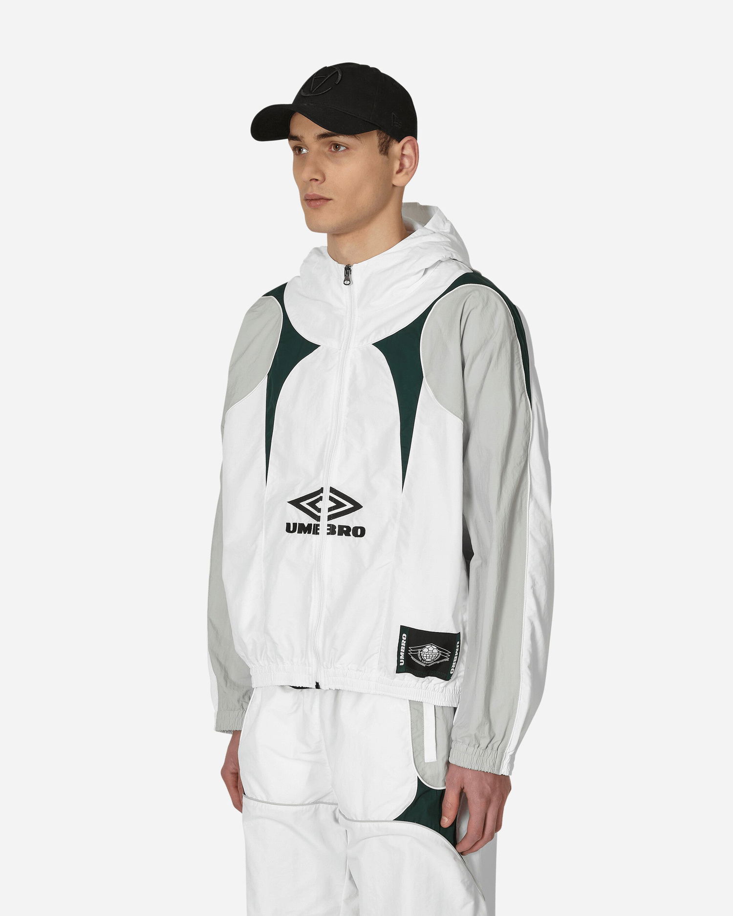 Tuulitakki Umbro Track Jacket Harmaa | 62002U Wht Gry Gree, 1