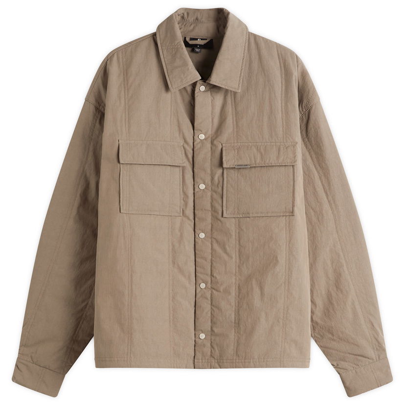 Paita Represent Clo Represent Quilted Overshirt Beige | MLM2911-46