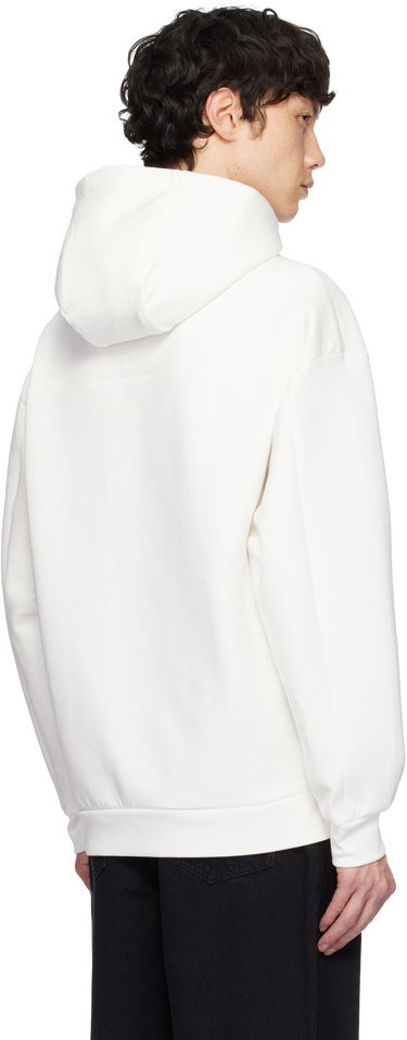 Huppari BOSS Hugo Stacked Logos Interlock Hoodie Valkoinen | 50530191, 2