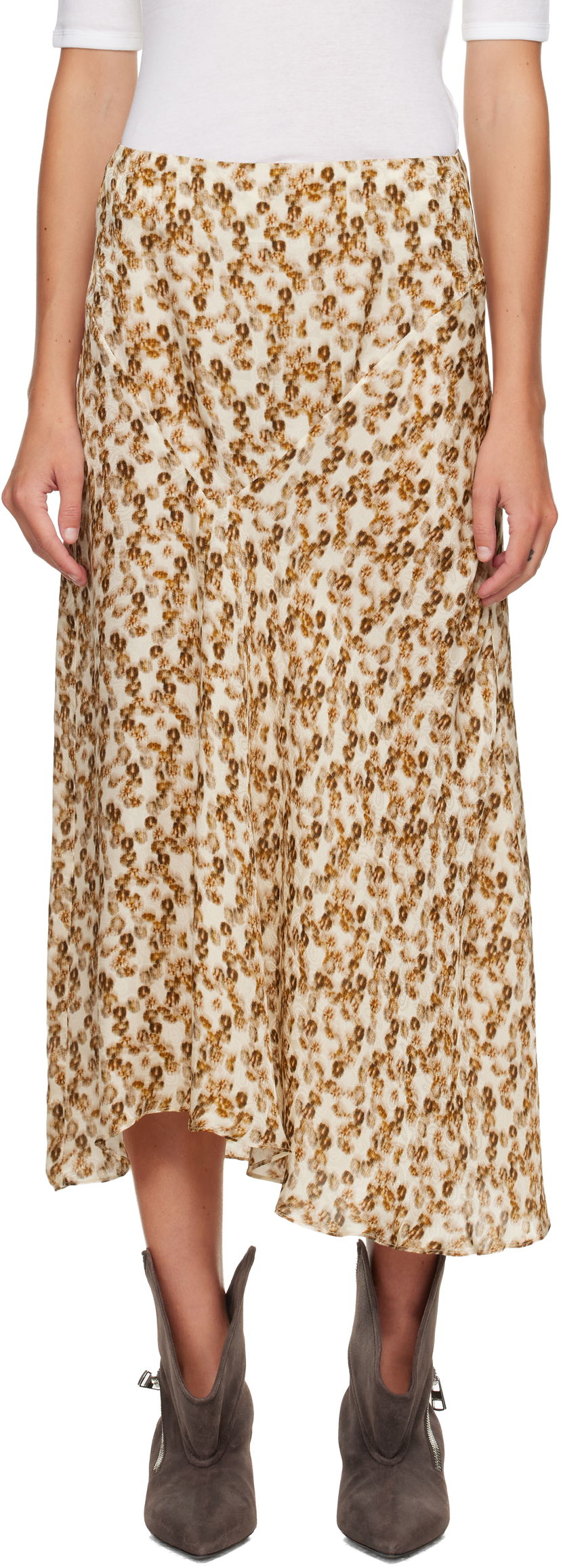 Hame ISABEL MARANT Lisanne Midi Skirt Monivärinen | JU0080FA-C3J10I