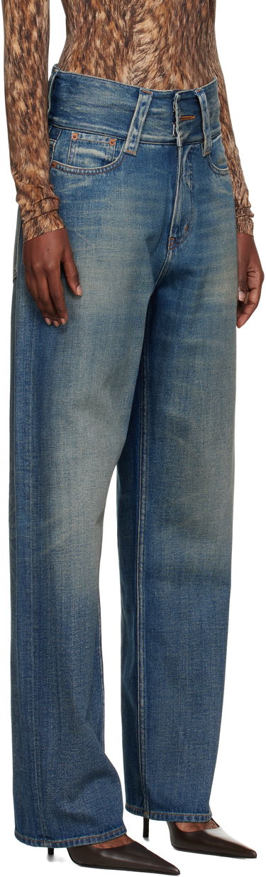 Jeans Maison Margiela MM6 Maison Margiela 5-Pocket Slub Jeans Sininen | S52LA0259 M30017, 1