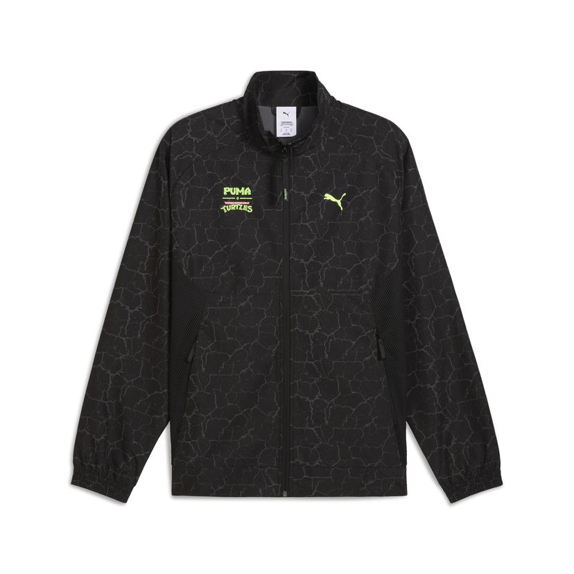 Tuulitakki Puma PUMA x TMNT PUMATECH Men's Relaxed Sports Jacket Musta | 630102_01
