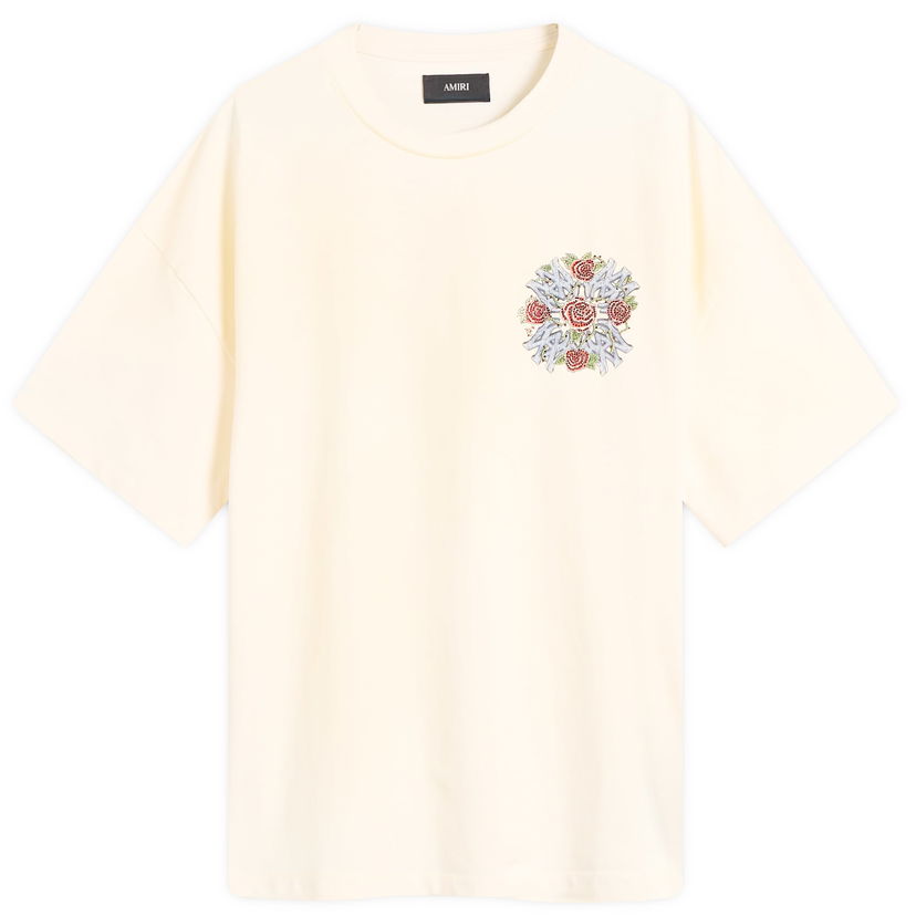 T-paita AMIRI Men's Out For Trouble T-Shirt, Size Large Beige | AMJYTE1263-IV