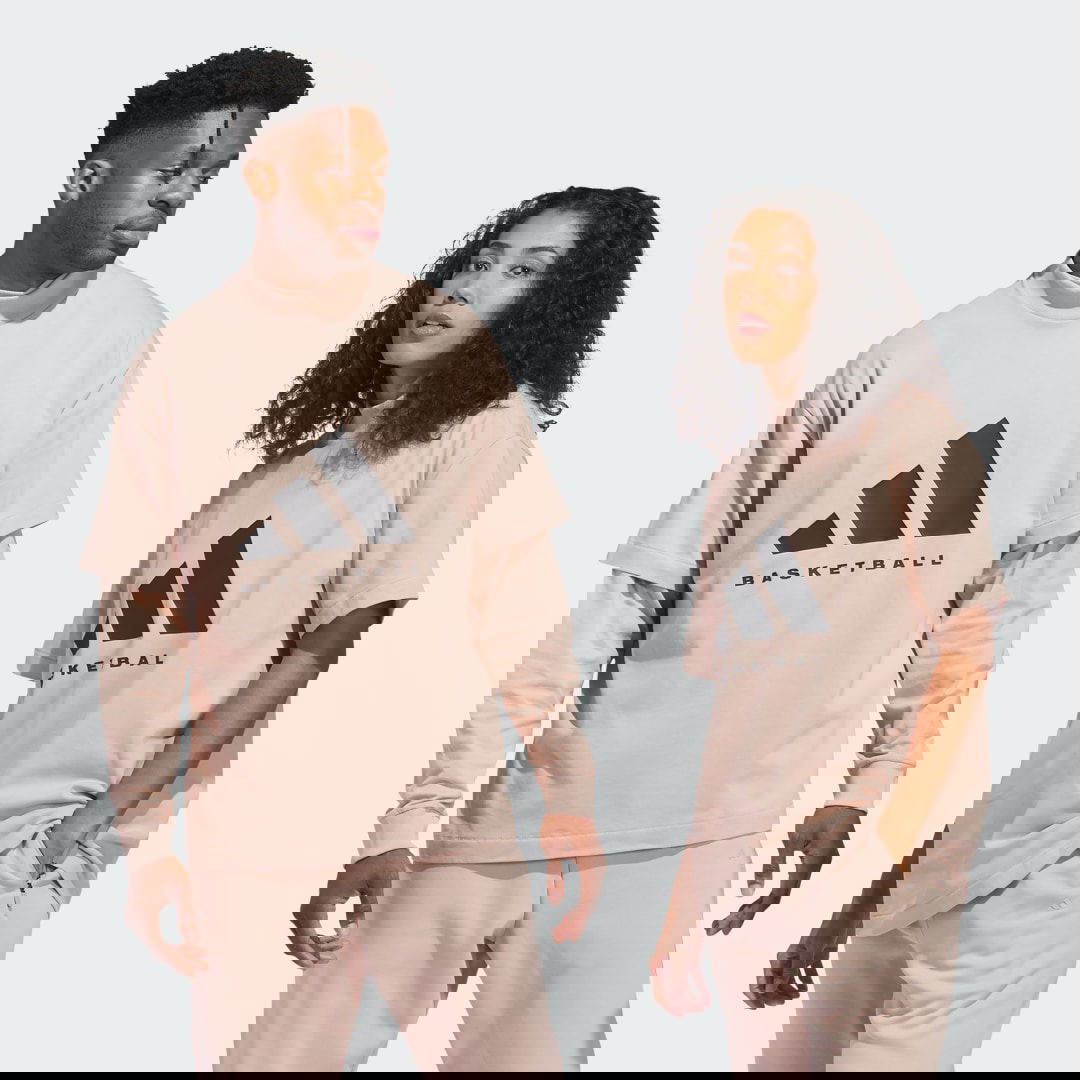 T-paita adidas Performance Basketball Beige | IT4509, 0