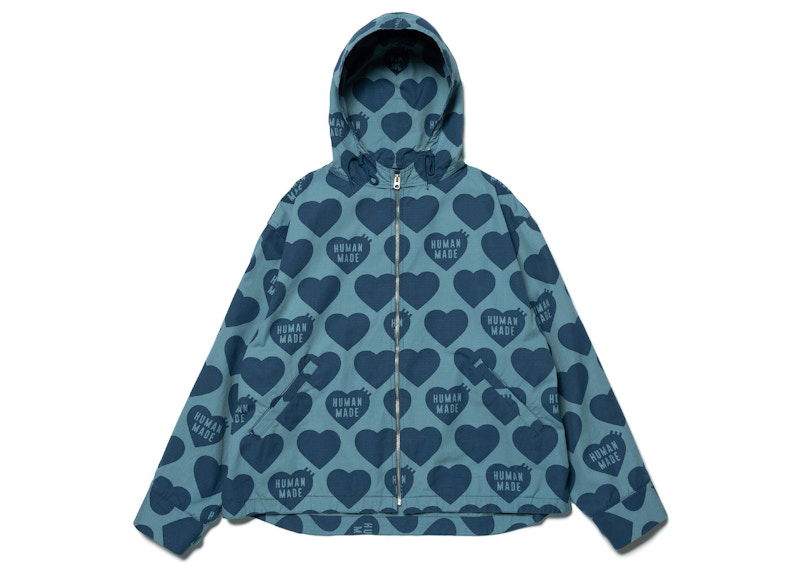 Parka Human Made Heart Zip-Up Parka Sininen | HM25JK025