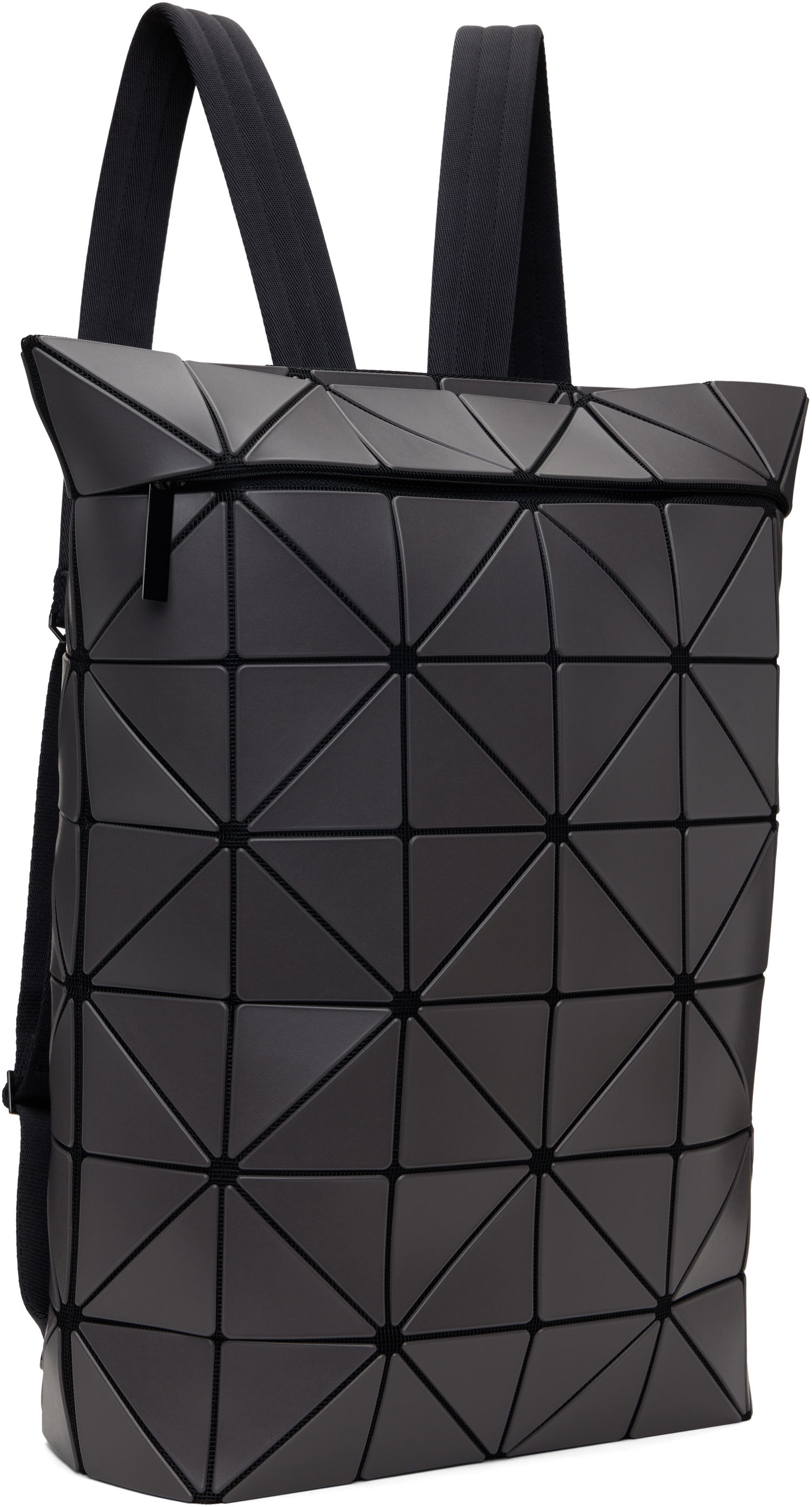 Reppu BAO BAO ISSEY MIYAKE Geometric Pattern Backpack Musta | BB48AG493, 1