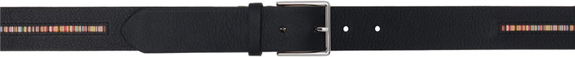Vyöt Paul Smith Paul Smith Stripe Detail Belt Musta | M1A-5775-BINSTB-79