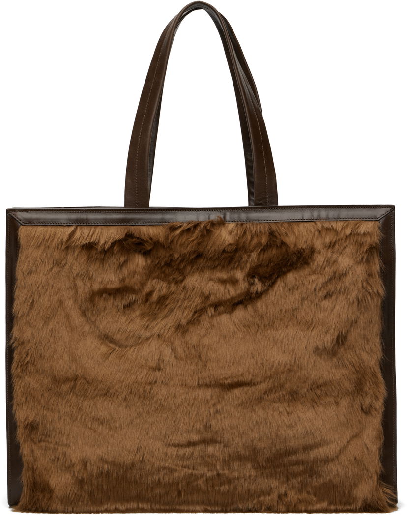 Kangaskassi Andersson Bell Andersson Bell Linus Fur Tote Bag Ruskea | aaa493u