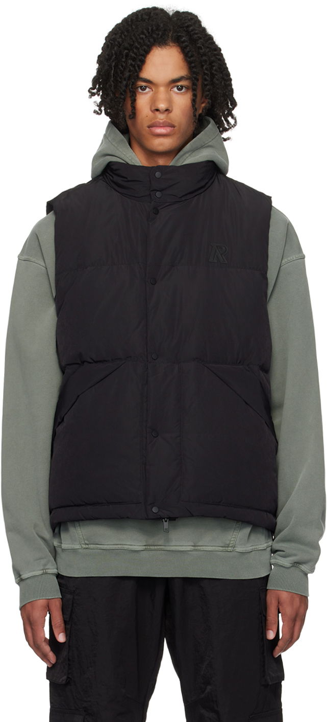 Liivi Represent Clo Represent Black Patch Down Vest Musta | MG1001-01