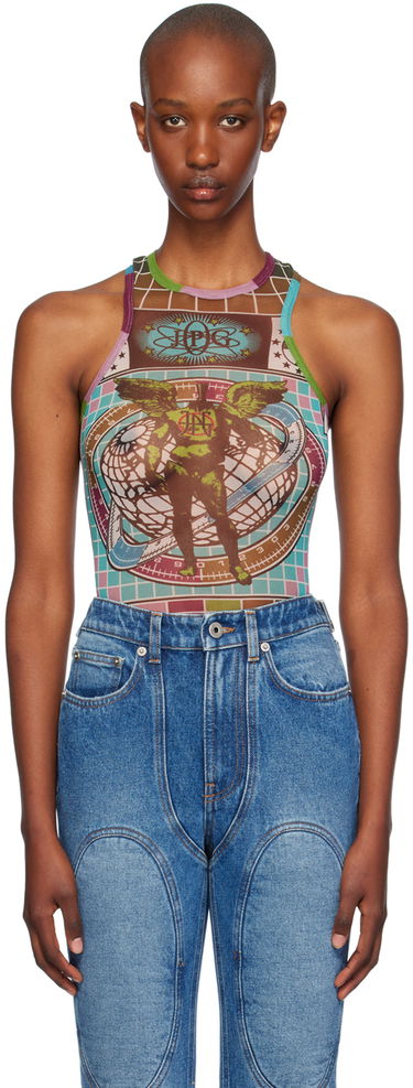 Body Jean Paul Gaultier Gaultier Printed Tank Bodysuit Monivärinen | 24/31-F-BD053-T569-5090, 0