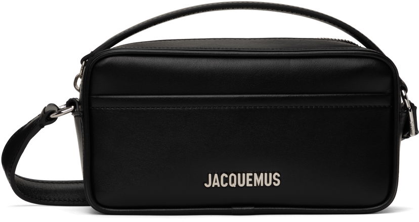 Olkalaukku Jacquemus Jacquemus 'The Baneto' Shoulder Bag Musta | 25E255BA425-3000