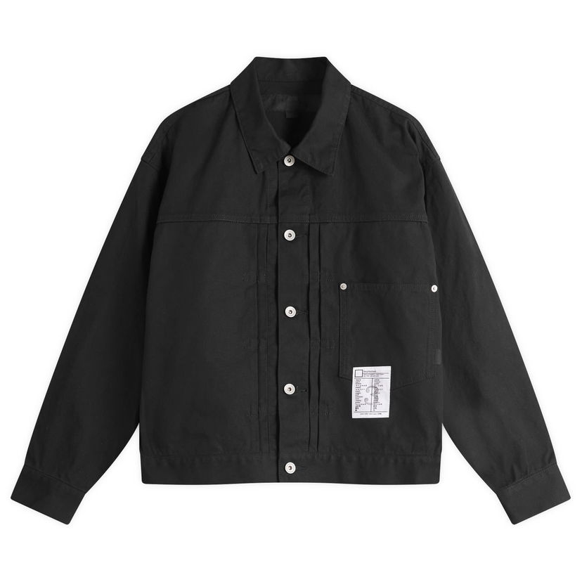 Takki Neighborhood Neighborhood Type-1 Jacket, Size Large Musta | 251AQNH-JKM03-BLK