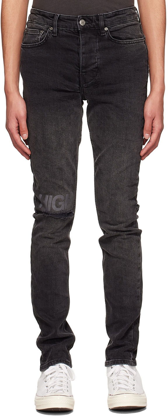 Jeans Ksubi Ksubi Chitch Krow High Jeans Musta | 5000007235