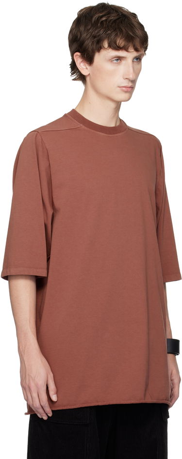 T-paita Rick Owens Concordians Jumbo SS T-shirt Ruskea | RR02E1274 RIG, 1