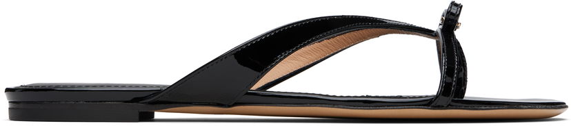 Asusteet FERRAGAMO Ferragamo Thin Bow Sandals Musta | 782937