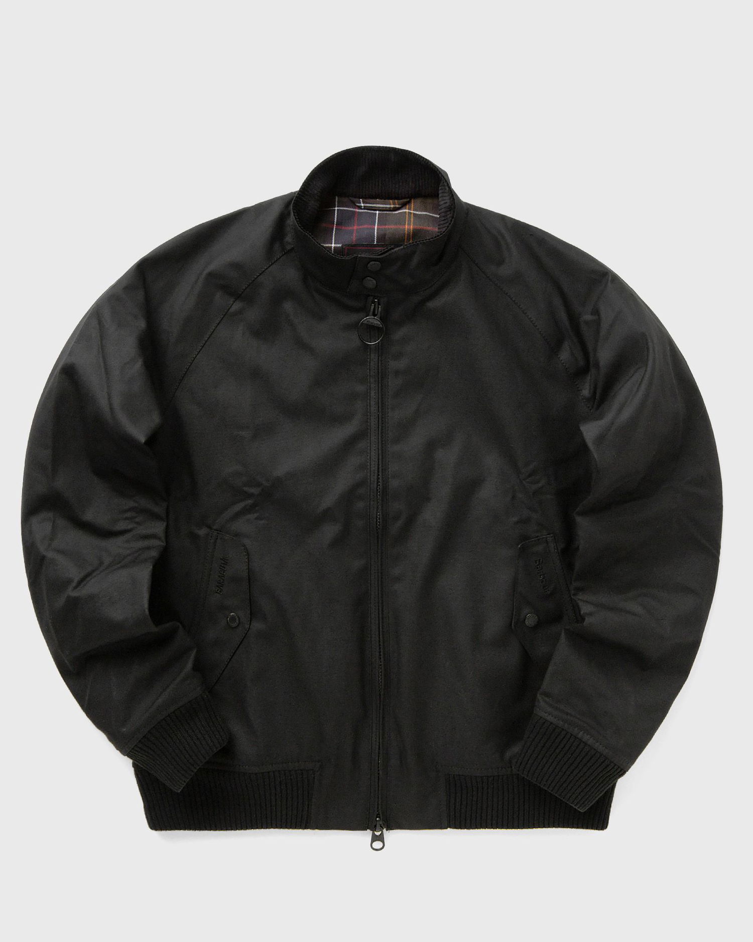 Bomber-takki Barbour Porton Wax Bomber Jacket Musta | MWX2237BK11, 0