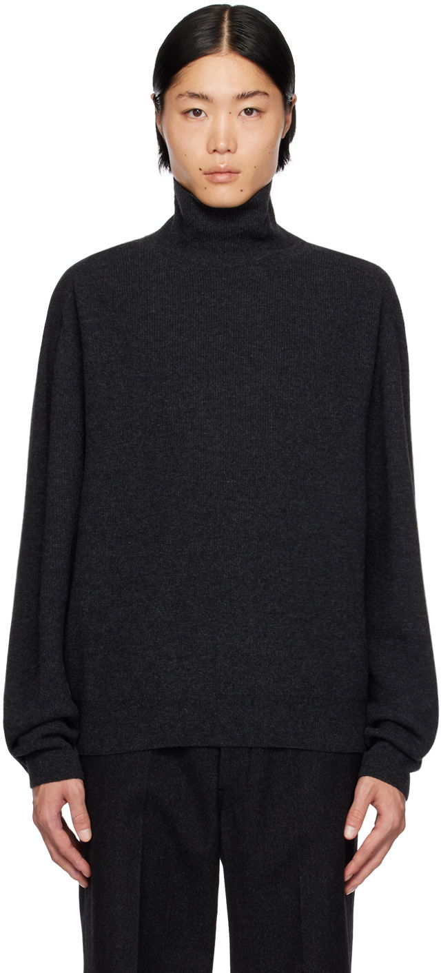 Villapaita LEMAIRE Lemaire Relaxed Turtleneck Sweater Harmaa | TO1098 LK1014