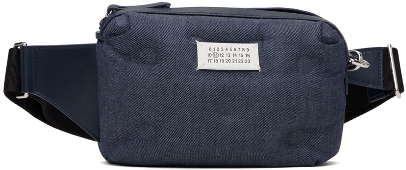 Vyötärölaukku Maison Margiela Glam Slam Sport On Body Pouch Tummansininen | SB2WG0011 P6753