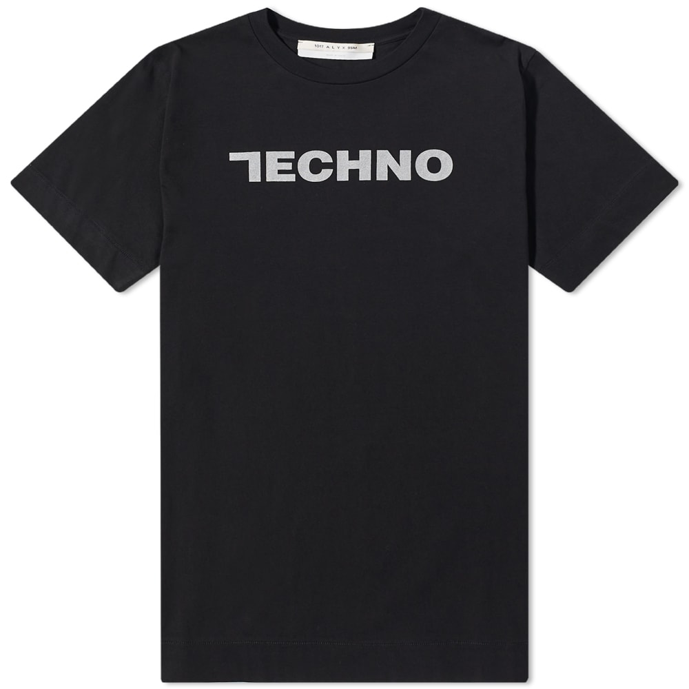T-paita 1017 ALYX 9SM Techno Tee Musta | AAUTS0378FA01-BLK0001, 0
