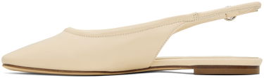 Asusteet Aeyde Aeyde Dani Slingback Flats Beige | A11-FL-MNLR08FL15-SS24-100-007, 2