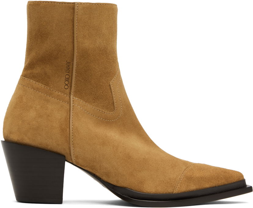 Kengänhoito Jimmy Choo Jimmy Choo Cece Ankle Boots Ruskea | CECE AB 60 SVV