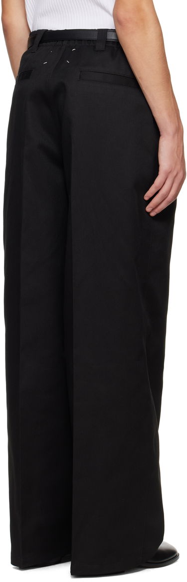 Housut Maison Margiela Maison Margiela Skater Chino Trousers Musta | S50KA0652 S54042, 2