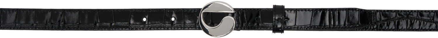 Vyöt Coperni Coperni Skinny Logo Leather Belt Musta | COPBE10838, 0