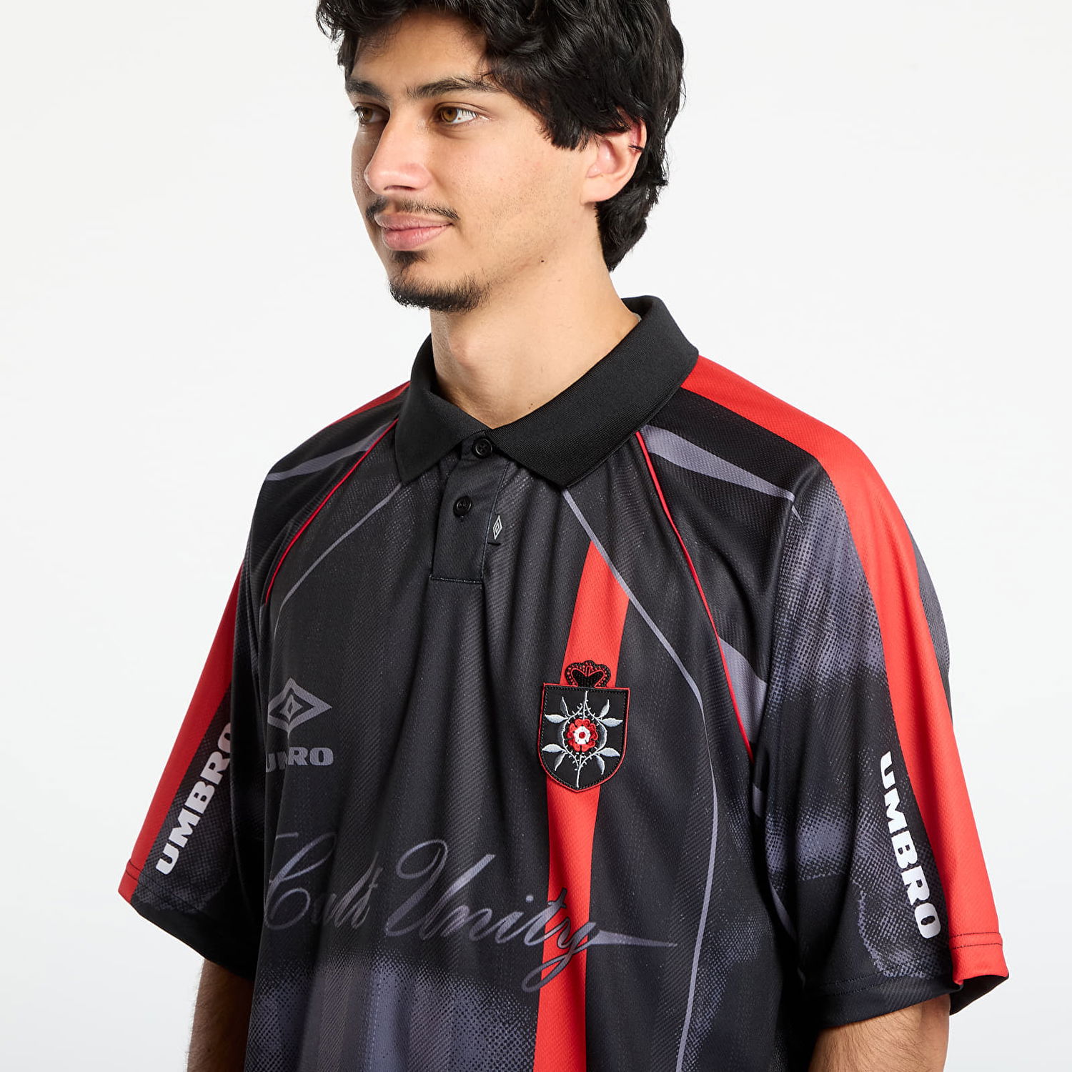 Poolopaita Umbro Cult Unity Jersey Polo L Monivärinen | UBMW0402FA251 BLK0042, 1