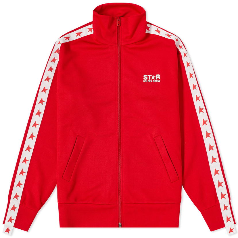 Takki Golden Goose Golden Goose Star Zip Track Jacket Punainen | GWP00875-P000520-40380