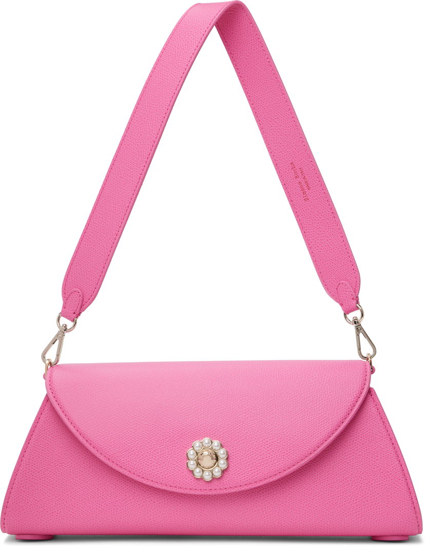Olkalaukku Simone Rocha Simone Rocha Long Pochette Valentine Bag Vaaleanpunainen | BAG190 0787