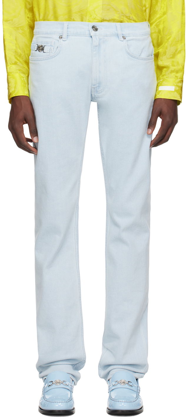 Jeans Versace Versace Slim-Fit Jeans Sininen | 1011693_1A10874